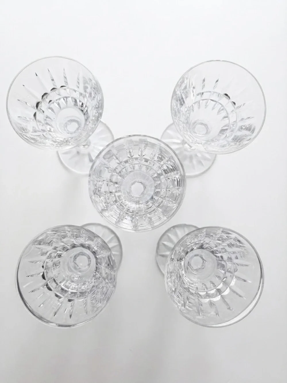 Waterford 5 Irish Crystal Glenmore Cordial Wine Glass 4.5